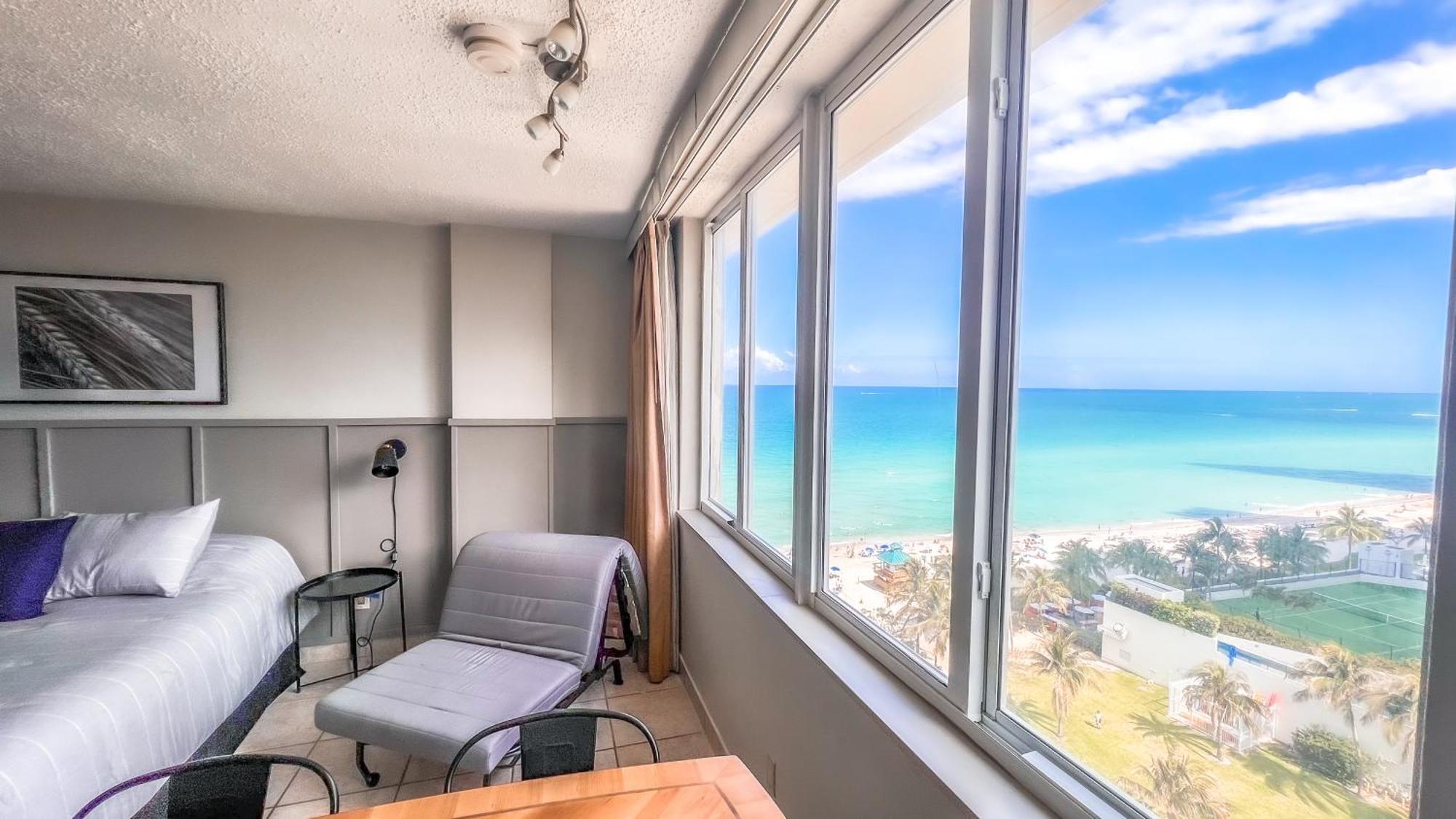 Apartament Alojamiento Frente Al Mar Sunny Isles Beach Zewnętrze zdjęcie